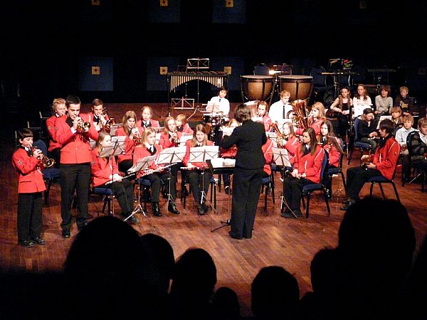 Langmyra skolemusikkorps (Foto: Arild Erlien)